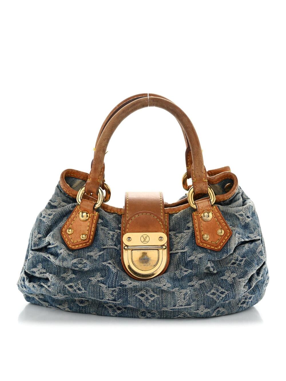 Louis Vuitton Denim Pleaty Blue #329016L16B